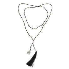 Load image into Gallery viewer, Balinese Handcrafted Quartz Hope Message Necklace - 
