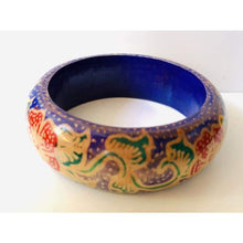 Load image into Gallery viewer, Wood Bracelet - 60mm / PURPLE - Accessories

