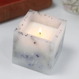 Luxury Enchanted Candles - Large Square - Lavender - Large 
