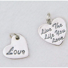 Load image into Gallery viewer, 925 Sterling Silver Bracelet with LOVE pendant - Accessories
