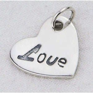 925 Sterling Silver Bracelet with LOVE pendant - Accessories