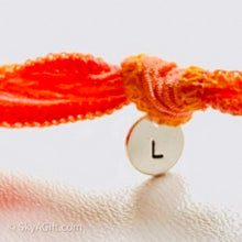 Load image into Gallery viewer, Personalised Silk Chakra Bracelet - Aladdin Lamp Charm - 
