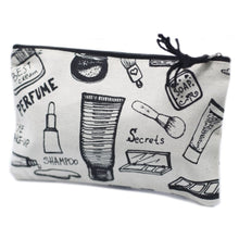 Load image into Gallery viewer, Set of 2 Cotton Rich Classic Zip Pouch - Printed - Lifestyle
