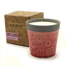 Load image into Gallery viewer, Sweet Home Soy Candle Pots - Pretty Red Rose
