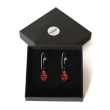 Load image into Gallery viewer, Thames Ladybird Hoop Earrings - Accessories
