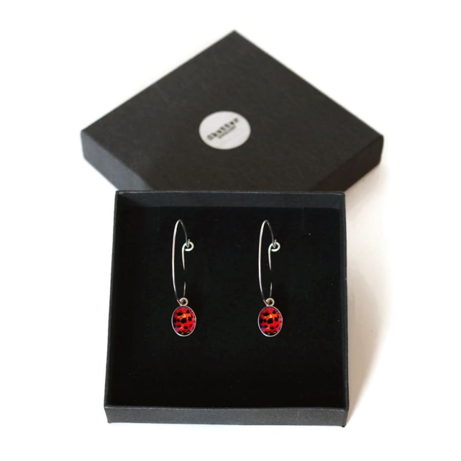 Thames Ladybird Hoop Earrings - Accessories