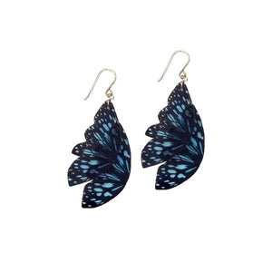 Thames Unique Ceylon Tiger Butterfly Earrings - Accessories